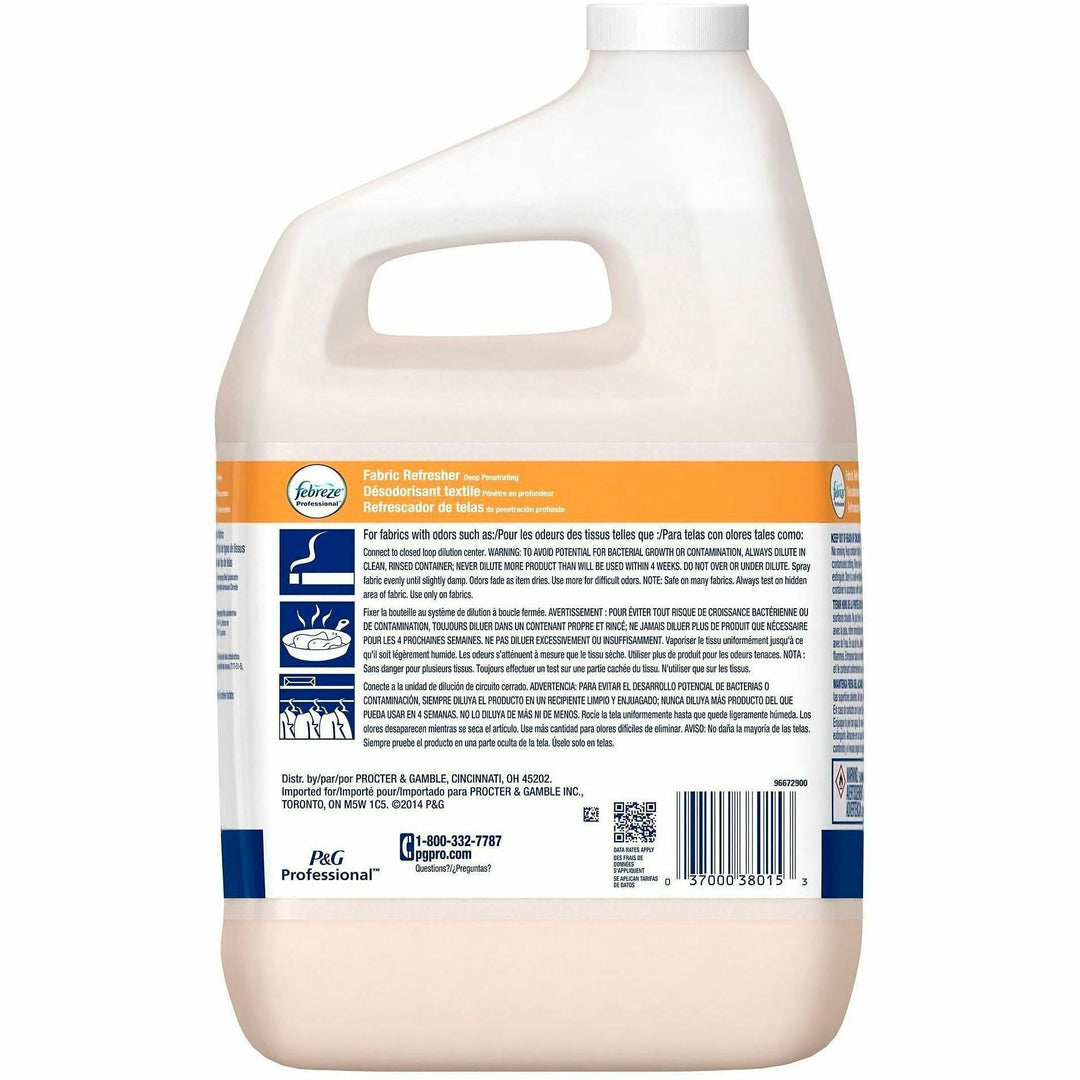 Image of Febreze 38015 Pro. Fabric Refresher, Liquid, 128 fl oz (4 quart), Fresh, 2 / Carton