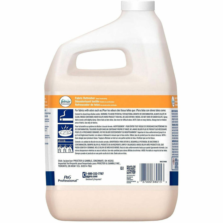 Image of Febreze 38015 Pro. Fabric Refresher, Liquid, 128 fl oz (4 quart), Fresh, 2 / Carton