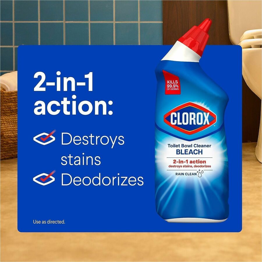 Image of Clorox 30924 Toilet Bowl Cleaner with Bleach