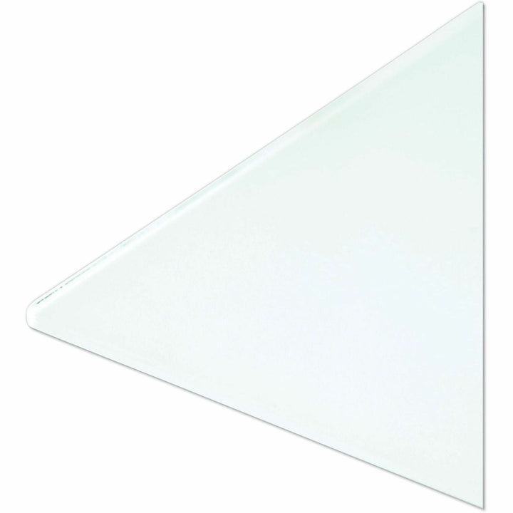 Image of U Brands Floating Glass Dry Erase Board, 72" x 36" (Actual Size: 70" x 35"), White Surface