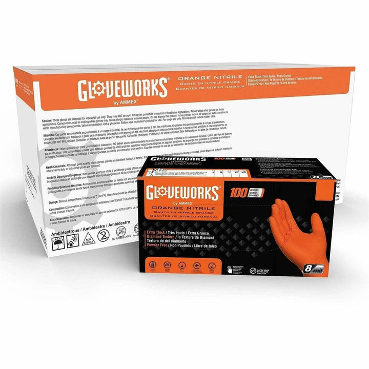Image of Gloveworks GWON42100 Industrial RDT Powder-Free Nitrile Gloves