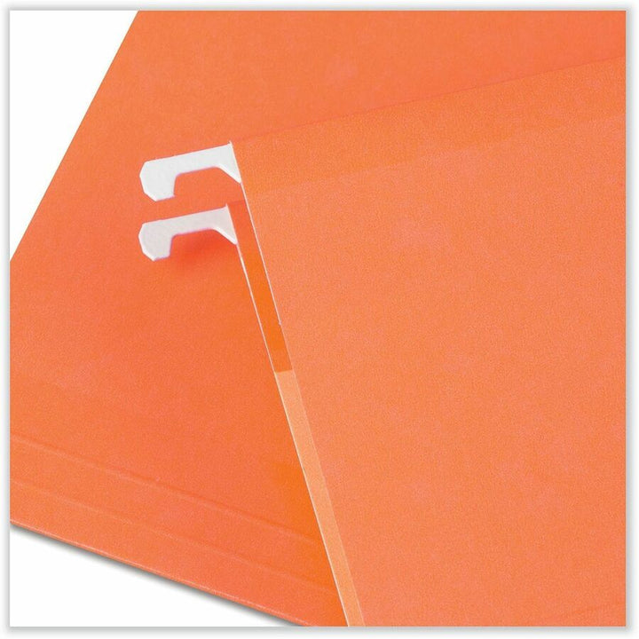 Image of Universal UNV34112 Hanging Folder, 1" Expansion, Assorted Tab Position, 11 pt., Stock, Assorted, 10% Recycled, 25 / Box
