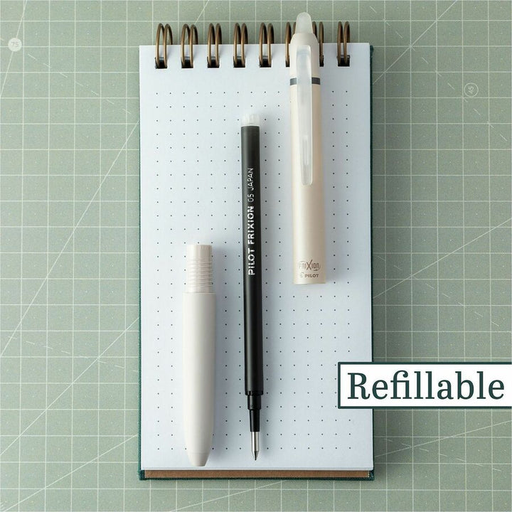 Image of Pilot® Frixion Waai Erasable Gel Pen, Retractable, Extra Fine, 0.5 mm, Assorted Ink and Barrel Colors, 8/Pack