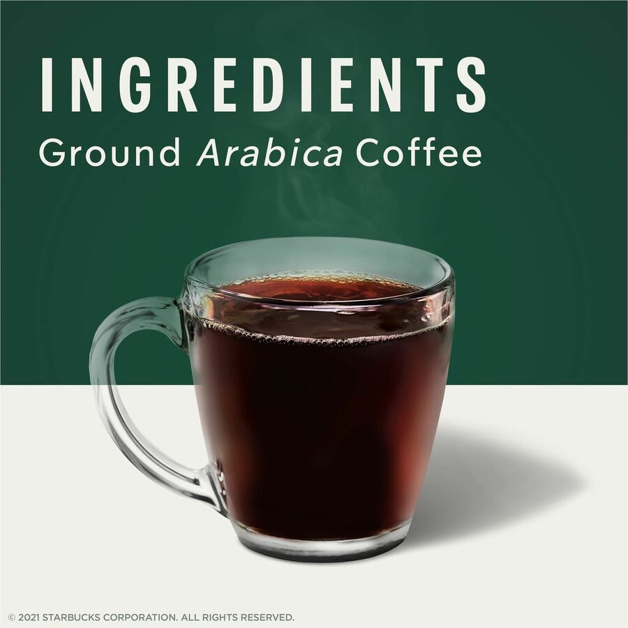 Image of Starbucks 91281CT Sumatra Blend Coffee, Dark, 24 K-Cup, K-Cup, Sumatra Blend, 4 / Carton