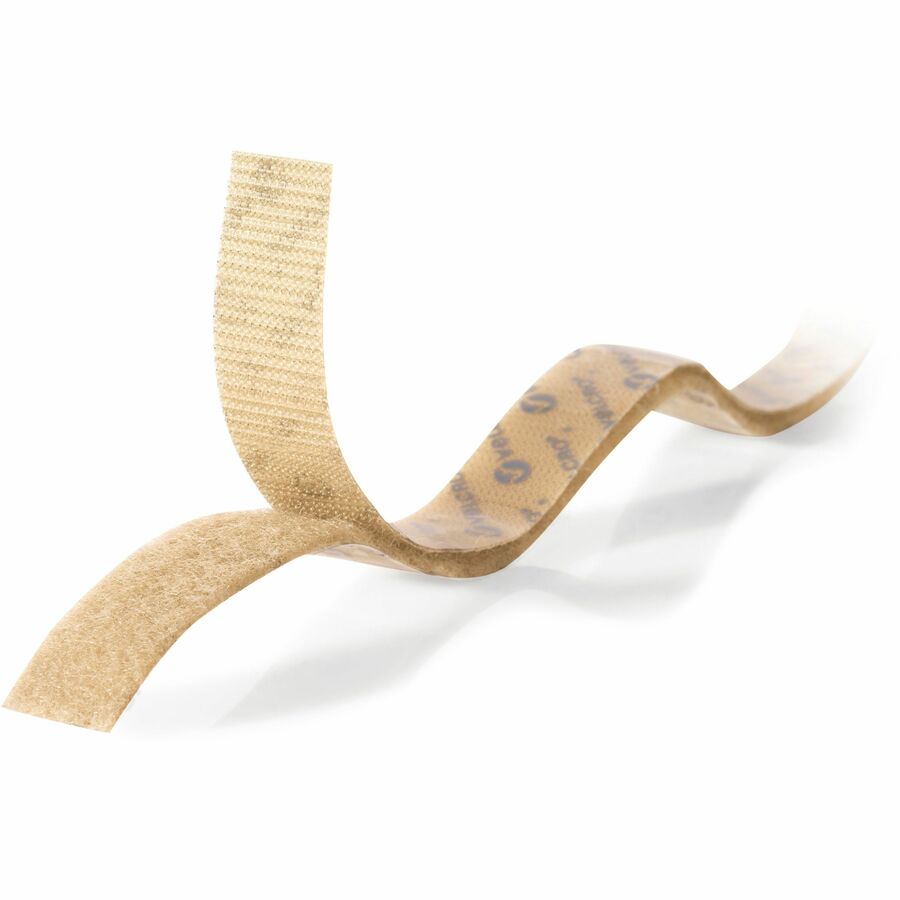 Image of VELCRO® 90083 Sticky Back 15ft x 3/4in Roll Beige