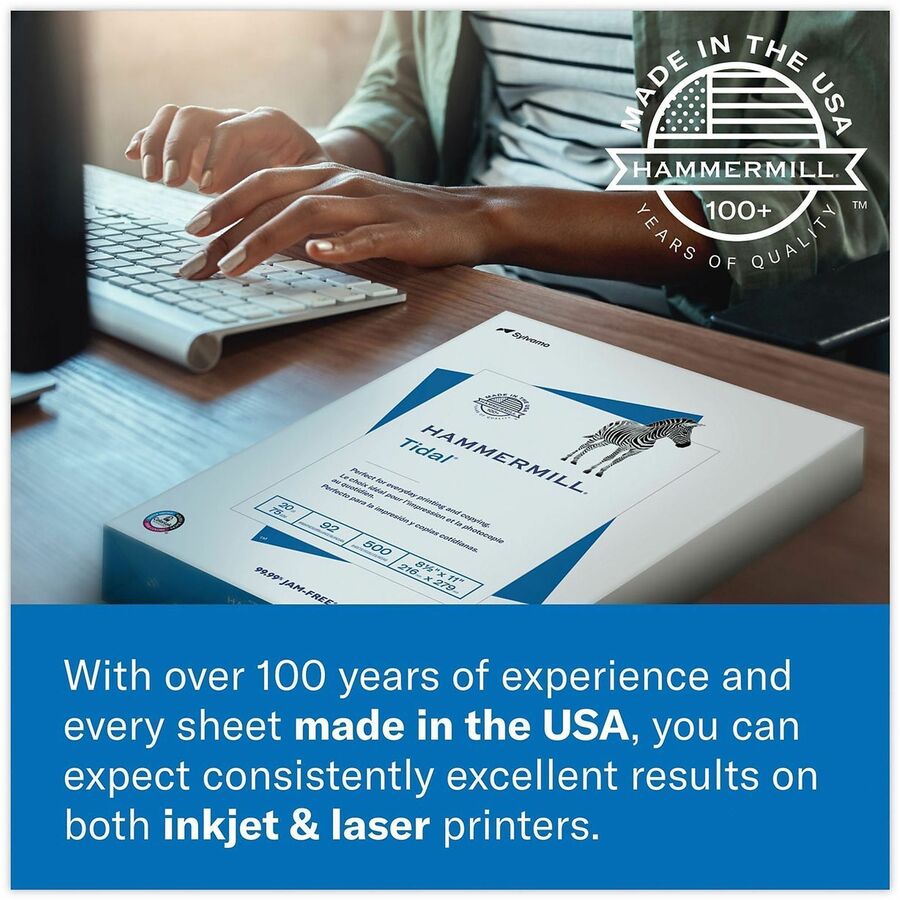 Image of Hammermill® Premium Color Copy Cover, 100 Bright, 80 lb Cover Weight, 18 x 12, 250 Sheets/Pack, 4 Packs/Carton