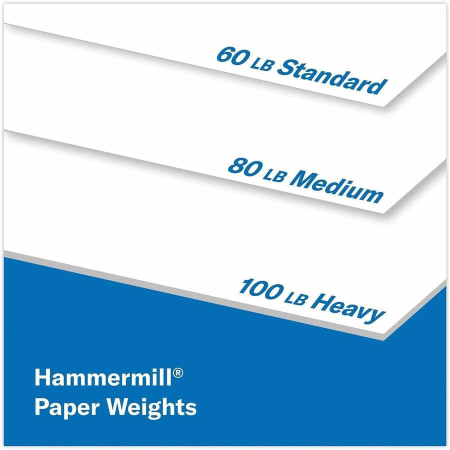 Image of Hammermill® Premium Color Copy Cover, 100 Bright, 80 lb Cover Weight, 18 x 12, 250 Sheets/Pack, 4 Packs/Carton