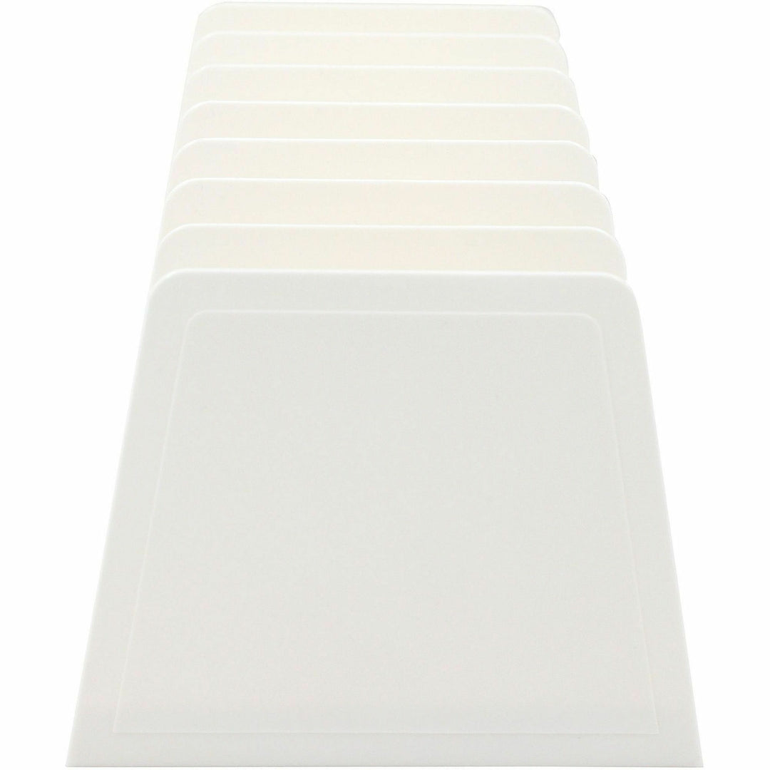 Image of Business Source 11874 6-slot Inclined Desk Step Sorter, 6 Compartment(s), 6.50" H x 8" W x 7.75" Depth, Desktop, Desk, White, 1 Each