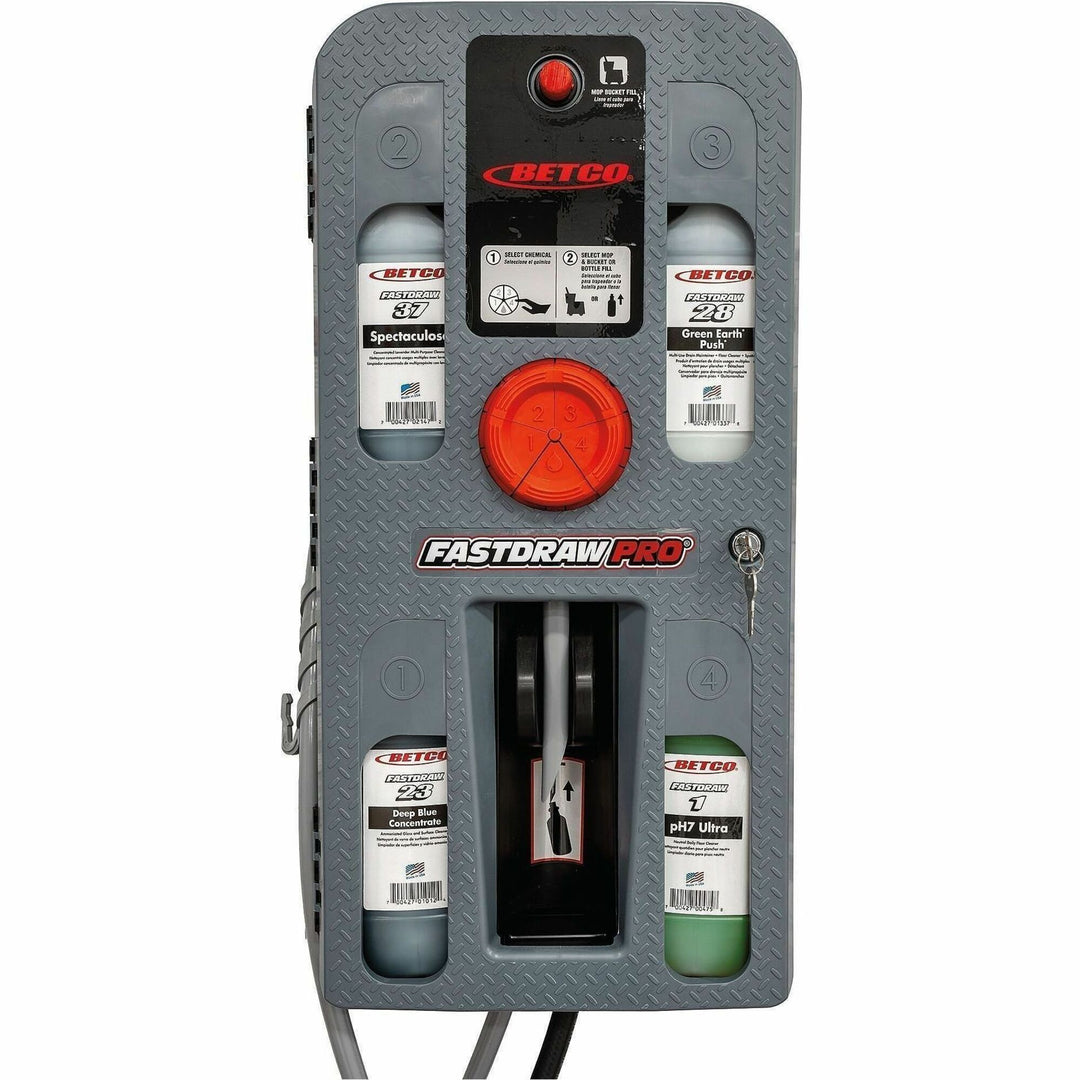 Image of Betco 9268200 FastDraw PRO Action Gap, 7.2" H x 13" W x 25.8" Depth, Gray, 1 Each