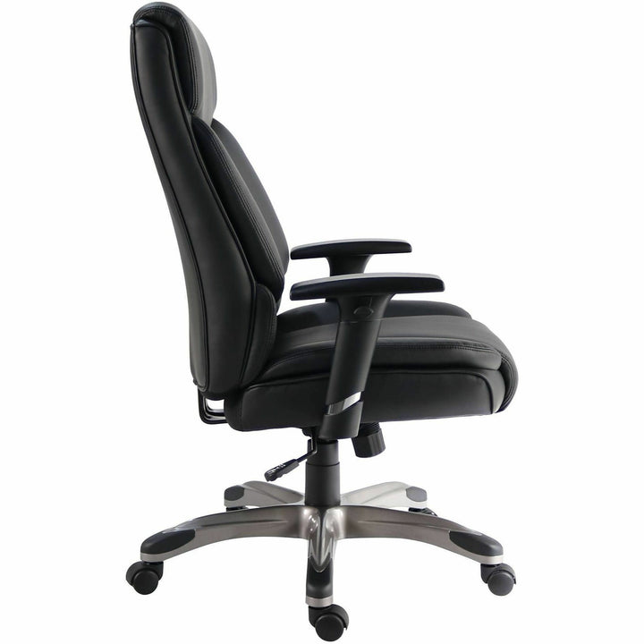 Image of Lorell 63272 Sera High-Back Manager Chair with Height-Adjustable Arms