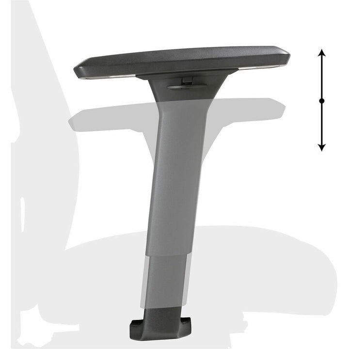 Image of Lorell 63272 Sera High-Back Manager Chair with Height-Adjustable Arms