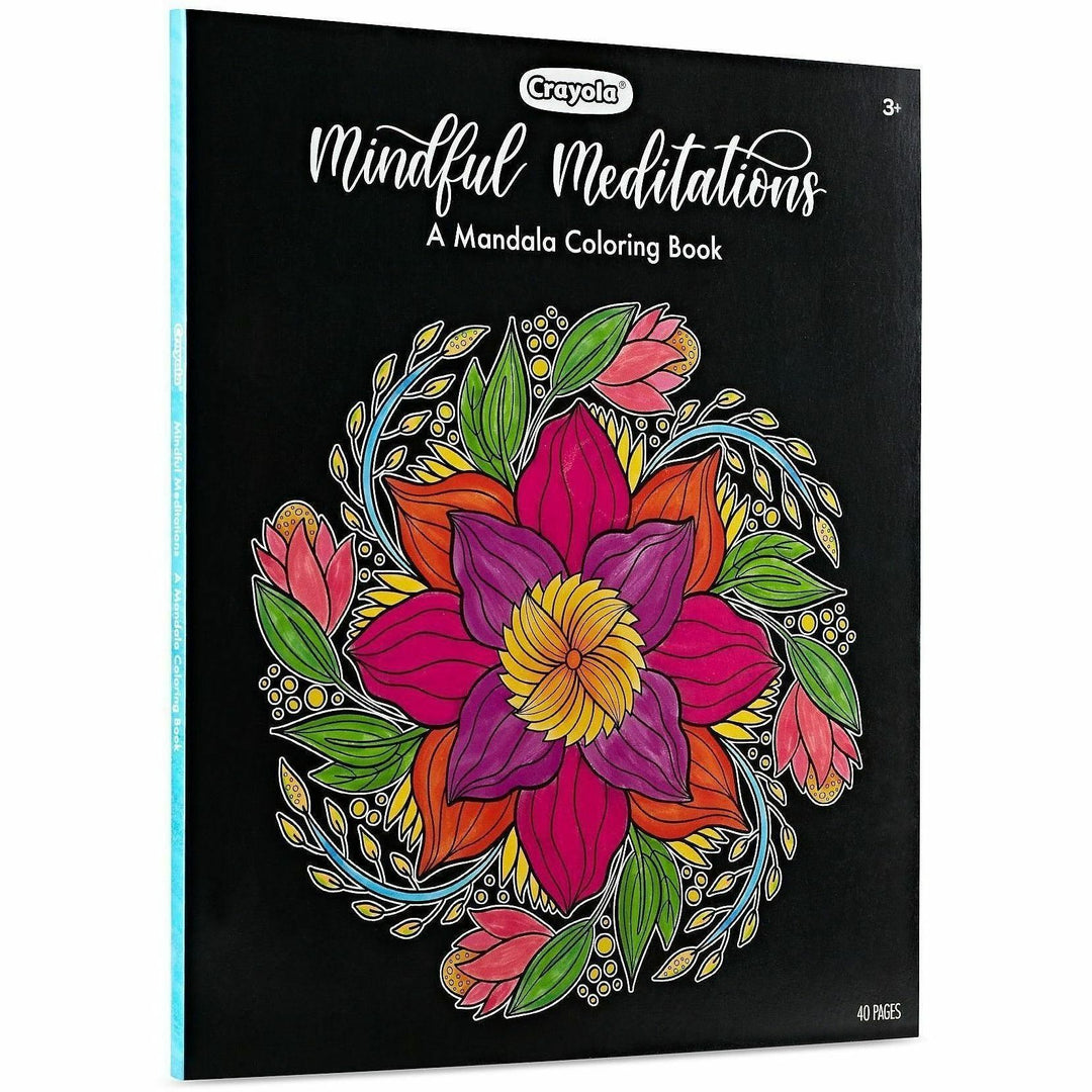 Image of Crayola 041081 Mandala Coloring Book, 40 Pages, Book, 1 Each