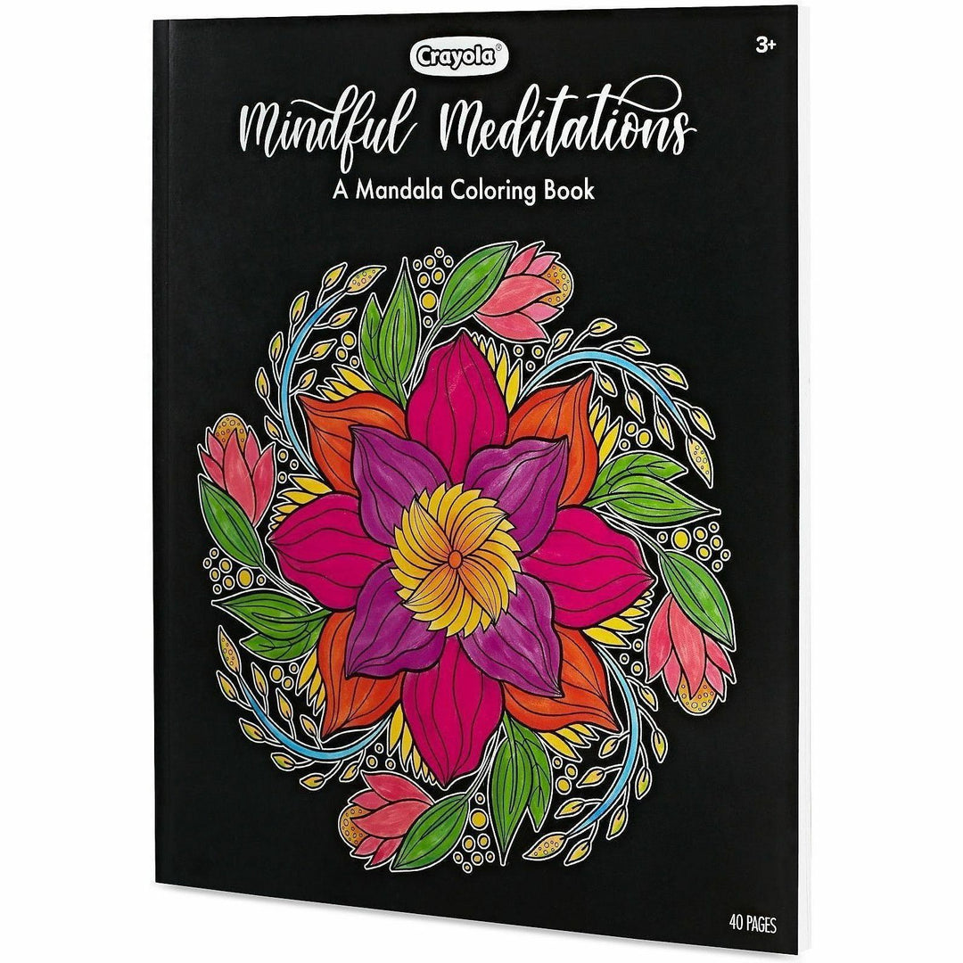 Image of Crayola 041081 Mandala Coloring Book, 40 Pages, Book, 1 Each
