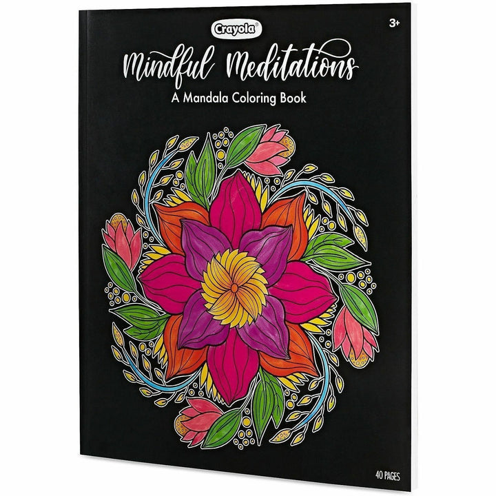 Image of Crayola 041081 Mandala Coloring Book, 40 Pages, Book, 1 Each