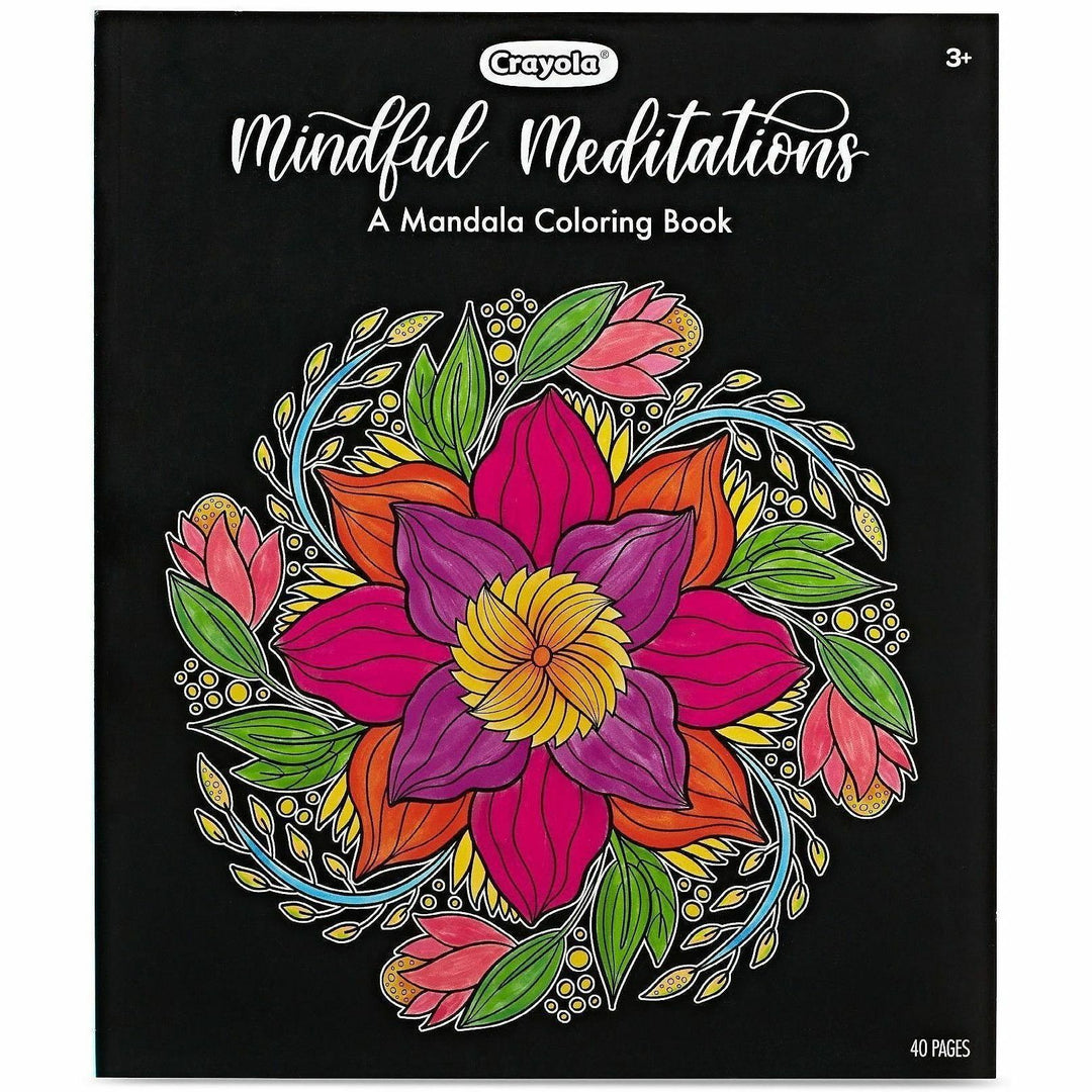Image of Crayola 041081 Mandala Coloring Book, 40 Pages, Book, 1 Each