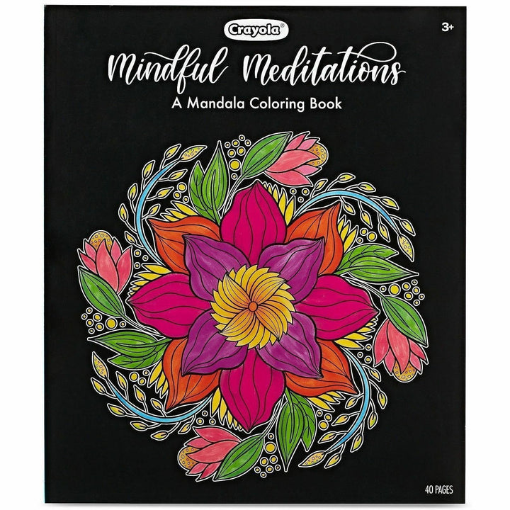 Image of Crayola 041081 Mandala Coloring Book, 40 Pages, Book, 1 Each