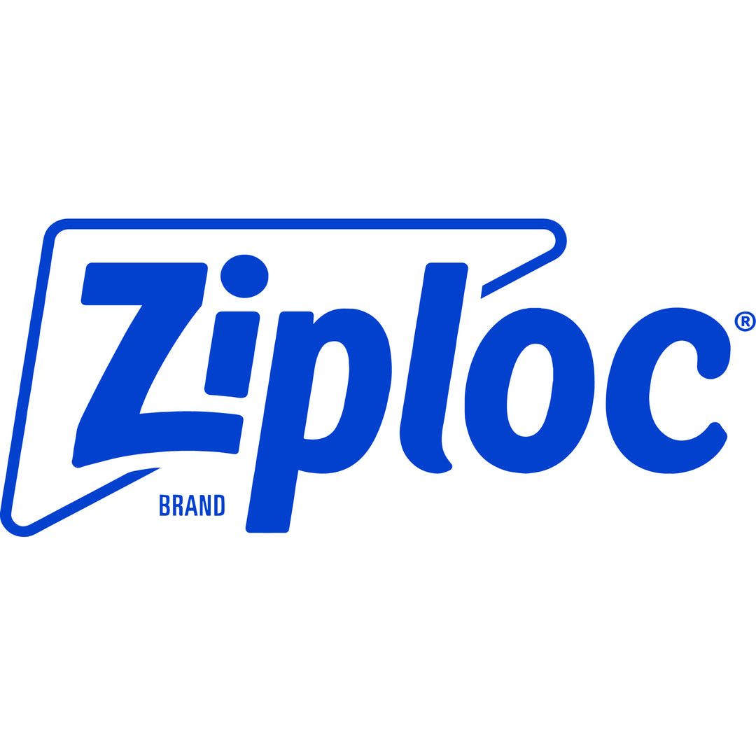 Image of Ziploc® 351317 Stand-Up Storage Bags, 1 quart Capacity, Blue, Kitchen, Storage, 48 / Box