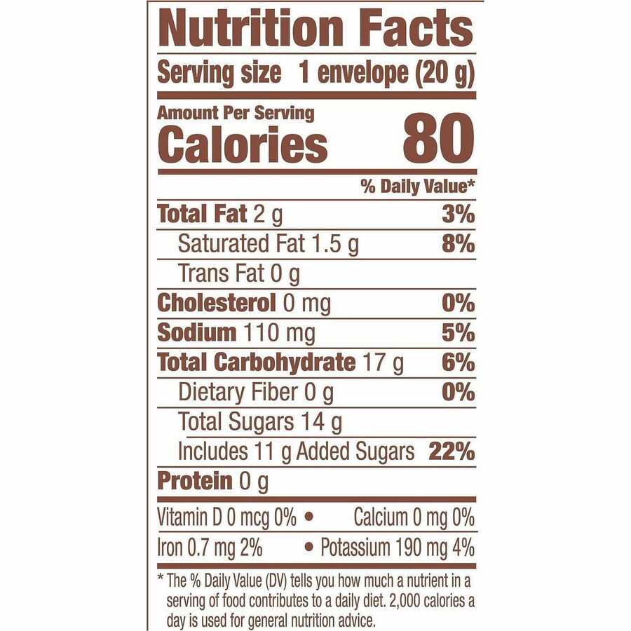 Image of Nestle 26791CT Rich Hot Chocolate Packets, 0.71 oz, Milk Chocolate, Hot Cocoa, 6 / Carton