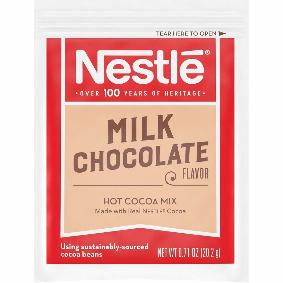 Image of Nestle 26791CT Rich Hot Chocolate Packets, 0.71 oz, Milk Chocolate, Hot Cocoa, 6 / Carton