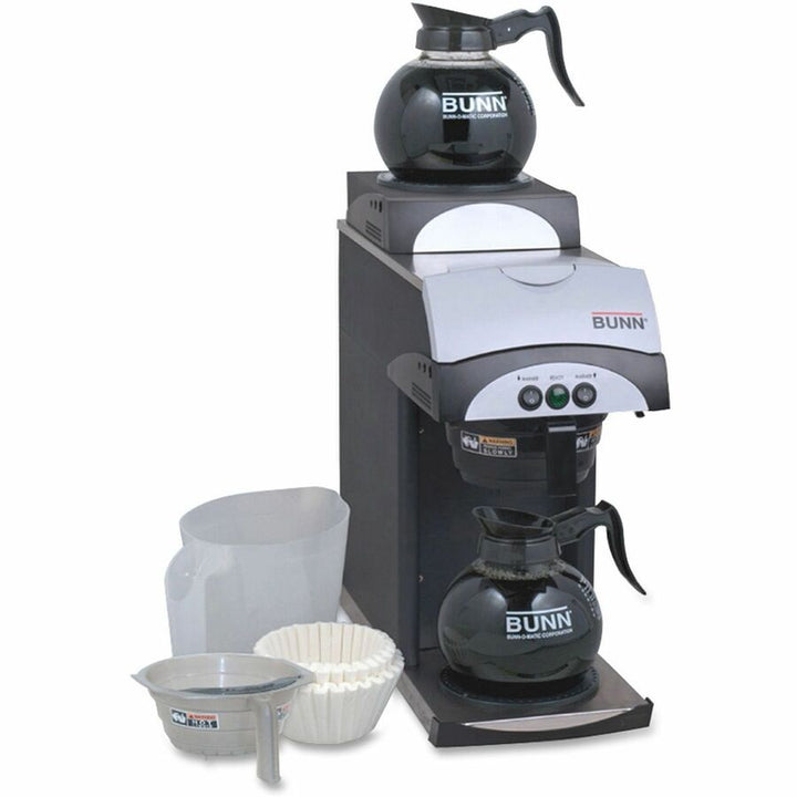 Image of BUNN 201040001CT Home Brewer Coffee Filters, 100 Filter(s), 12 Cup(s), 100/Pack, 12 / Carton, White