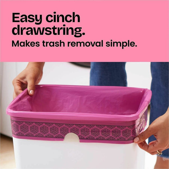 Image of Glad 79274CT Odorshield Small Drawstring Trash Bags
