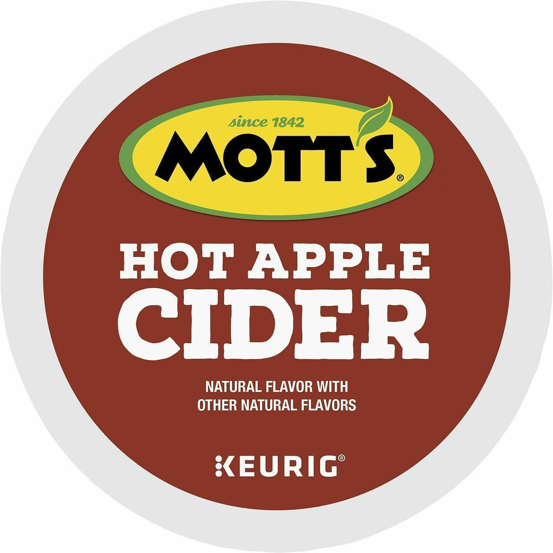 Image of Mott's® 8604CT Hot Apple Cider, Concentrate, 8 fl oz (237 mL), Apple Cider, Natural, 4 / Carton