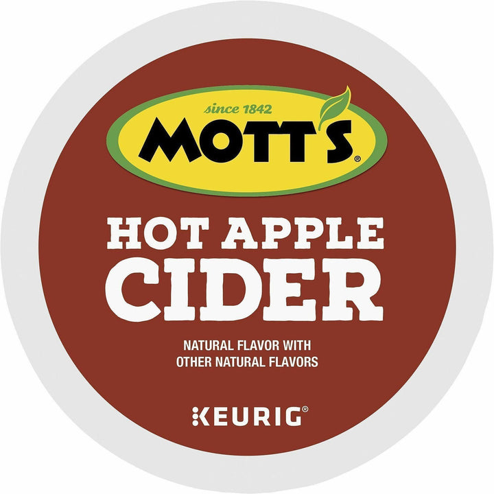 Image of Mott's® 8604CT Hot Apple Cider, Concentrate, 8 fl oz (237 mL), Apple Cider, Natural, 4 / Carton