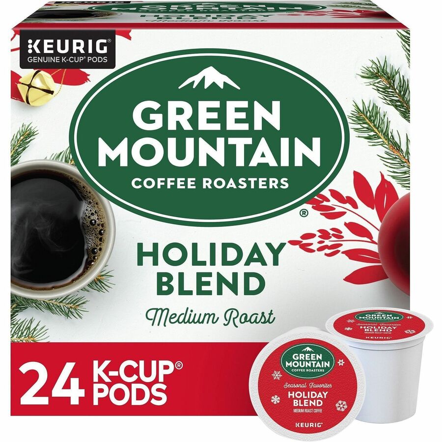 Image of Green Mountain Coffee® Holiday Blend K-Cups, Medium Roast, 96/carton