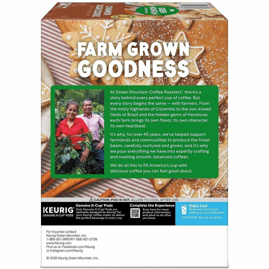 Image of Green Mountain Coffee Roasters® 79742CT Cinnamon Sugar Cookie Coffee