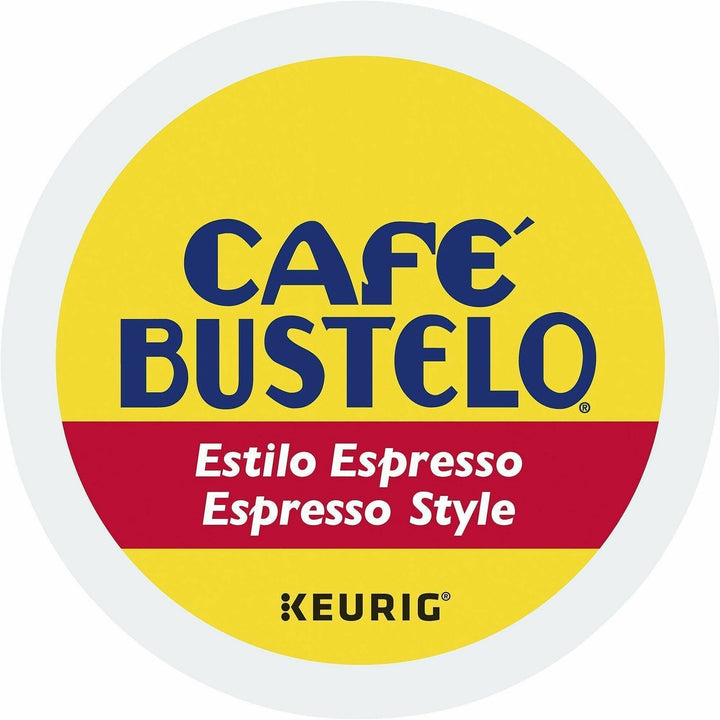 Image of Green Mountain Coffee 8996CT Espresso Style Coffee, Compatible with Keurig K-Cup Brewer, 24 K-Cup, K-Cup, Espresso, Dark Blend, 4 / Carton