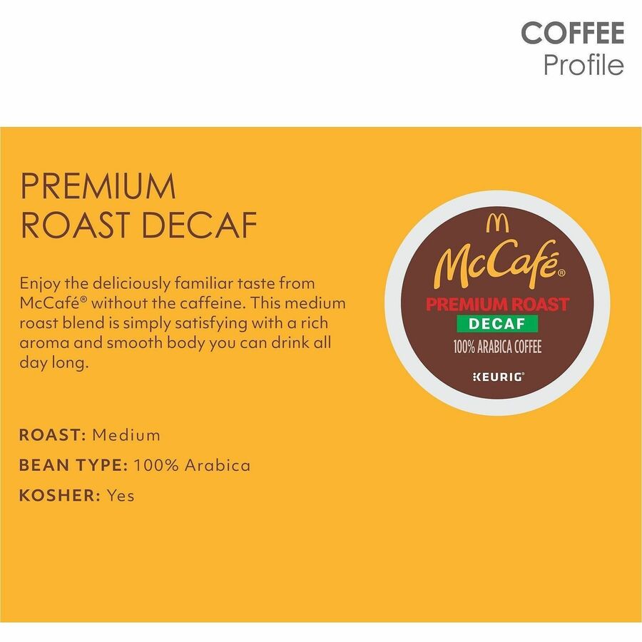 Image of McCafe 8044CT Decaf Premium Roast Coffee