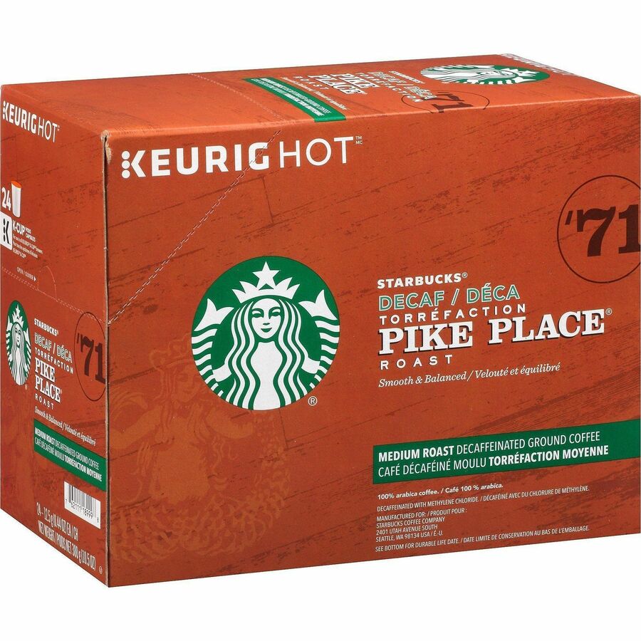 Image of Starbucks® 12434952CT Decaf Pike Place Roast Coffee