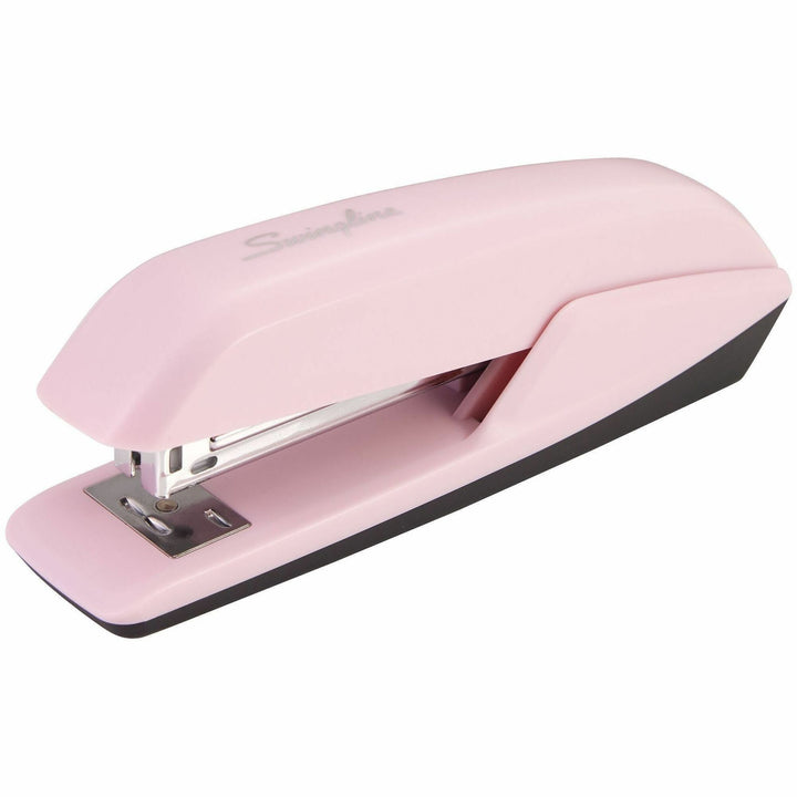 Image of Swingline 545 Standard Desktop Stapler, Staples Upto 20 Sheet, Blush Pink, 1 Each