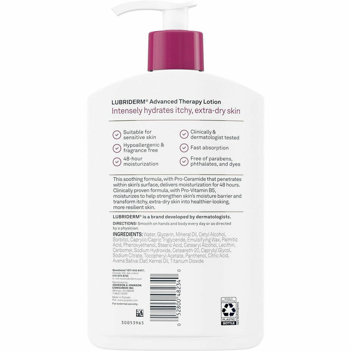 Image of Lubriderm 48322CT Advanced Therapy Lotion