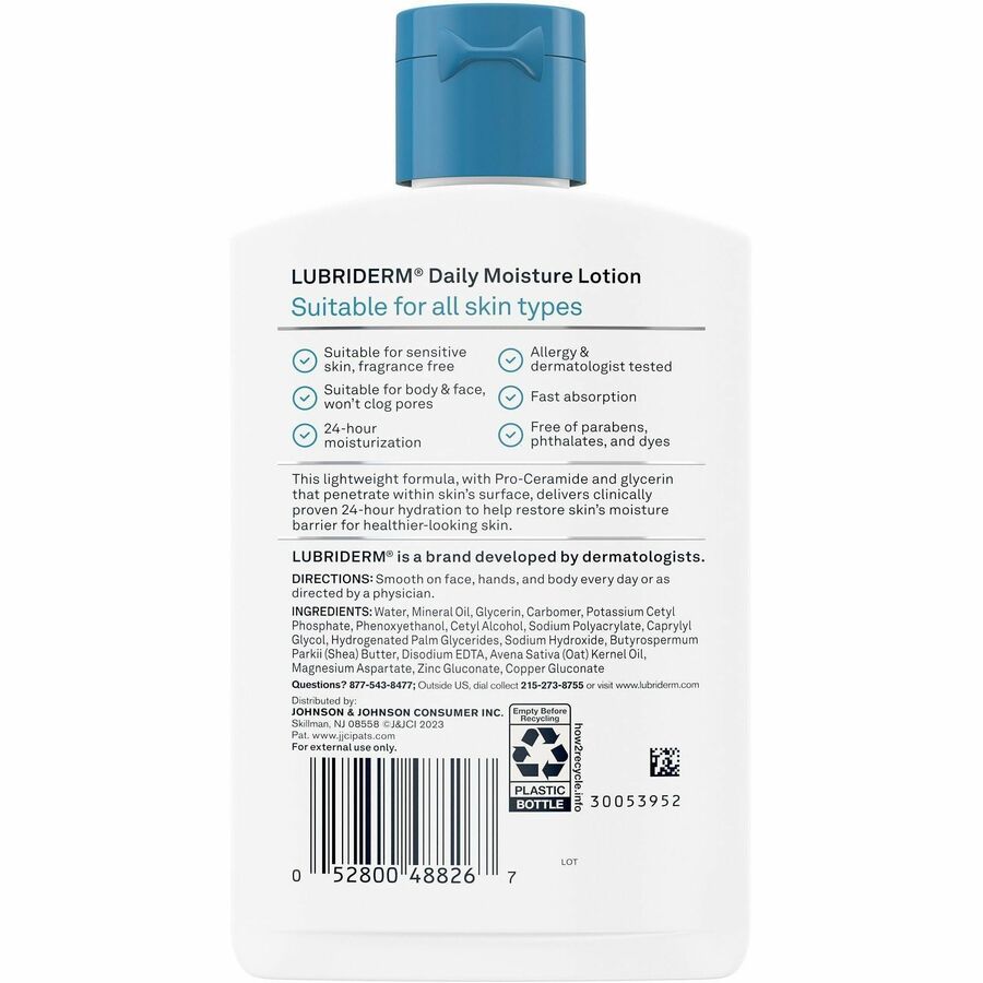 Image of Lubriderm 48826CT Daily Moisture Skin Lotion