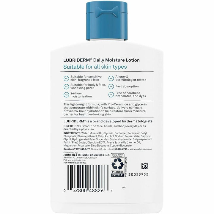 Image of Lubriderm 48826CT Daily Moisture Skin Lotion