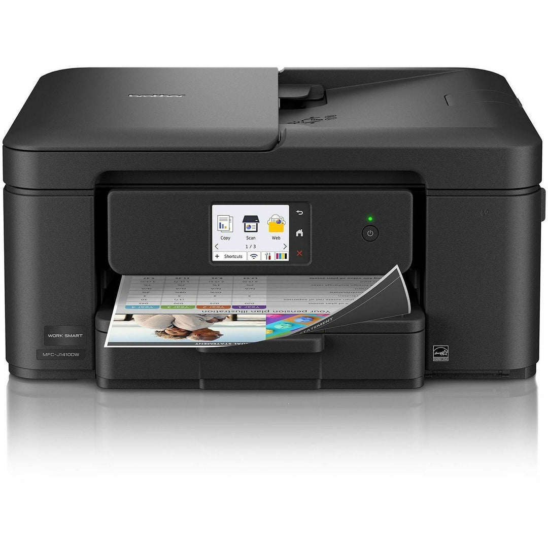 Image of Brother Work Smart MFC-J1410DW Wireless Colour Inkjet All-in-One Printer With 2.7" Colour Touchscreen & Auto Duplex Printing