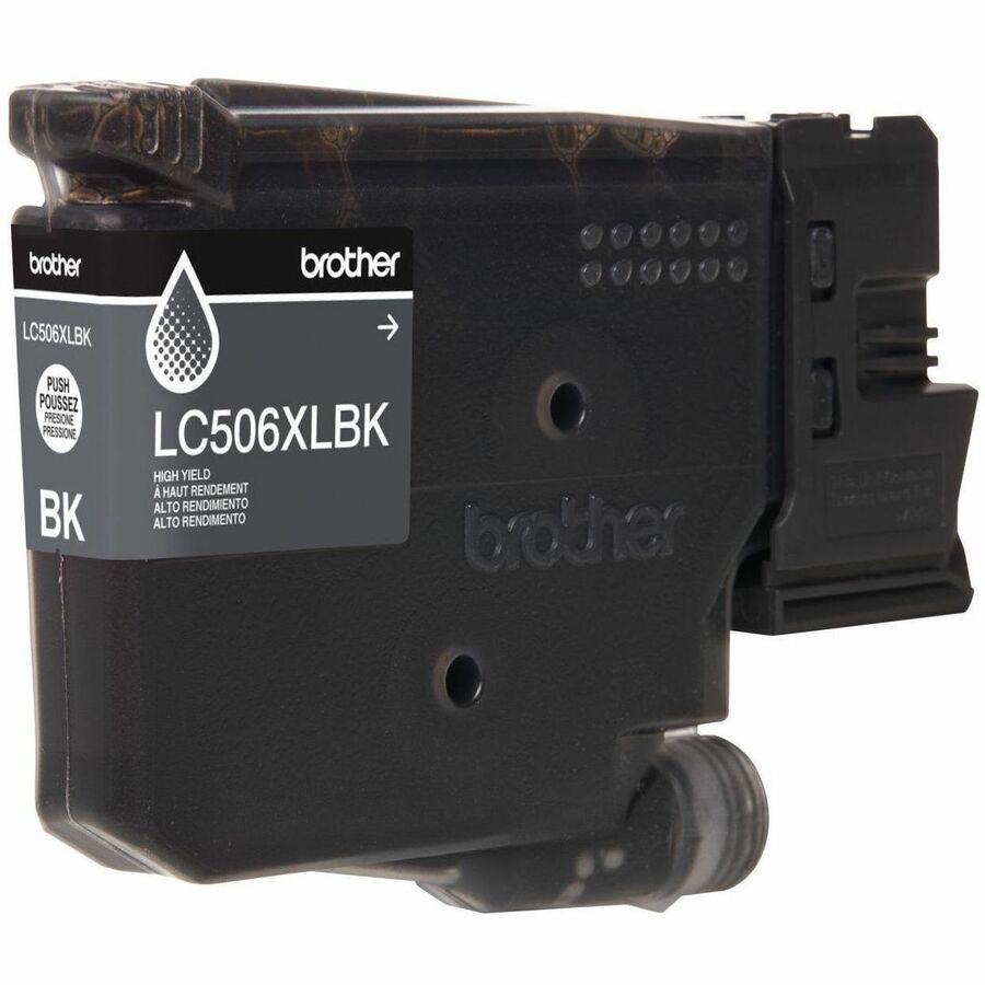 Image of Brother LC506XLBKS LC506XLBK High Yield Black Ink Cartridge, 2500 Pages, 1 Each