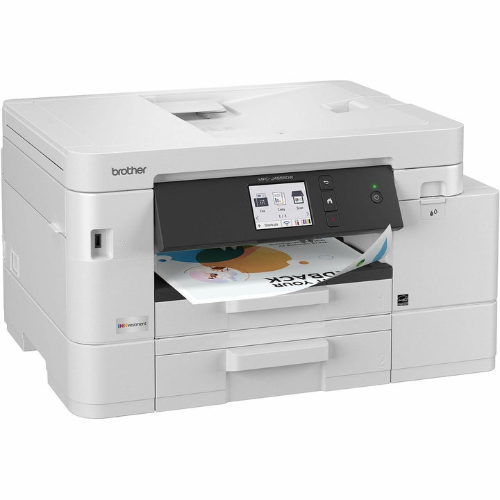 Image of Brother MFC-J4555DW Wireless INKvestment Tank Color Inkjet All-in-One Printer
