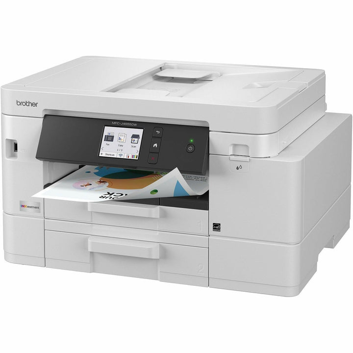 Image of Brother MFC-J4555DW Wireless INKvestment Tank Color Inkjet All-in-One Printer