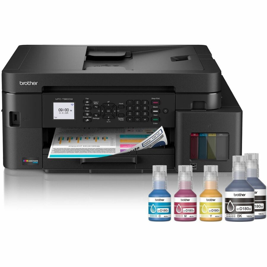 Image of Brother MFC-T980DW Inkjet Multifunction Printer