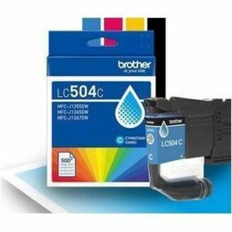 Image of Brother LC504CS Ink Cartridge, 500 pages, 1 Each