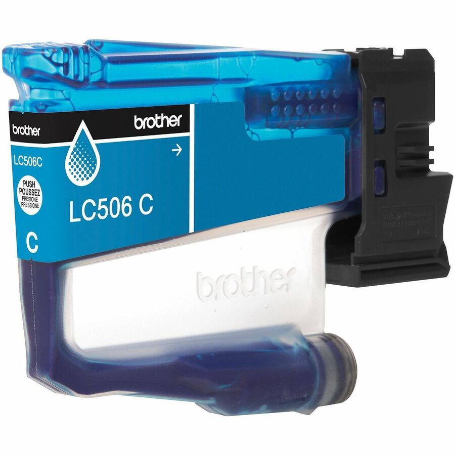 Image of Brother LC506CS Standard Yield Cyan Ink Cartridge (900 pages), 900 Pages, 1 Each