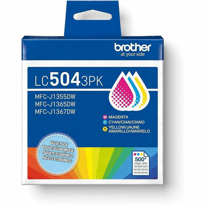 Image of Brother LC5043PKS Ink Cartridge, 500 Pages, 3 / Pack
