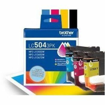 Image of Brother LC5043PKS Ink Cartridge, 500 Pages, 3 / Pack