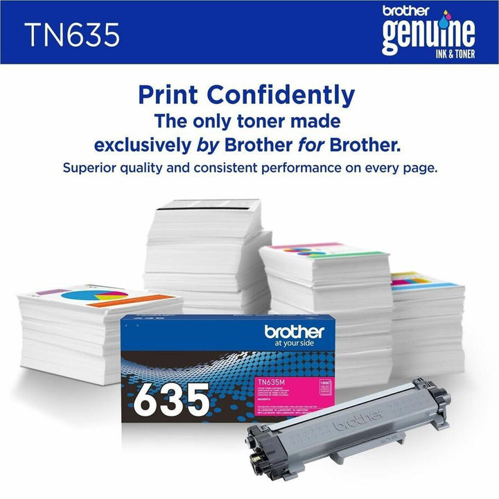 Image of Brother TN635M Toner Cartridge, 1800 Pages, 1 Each