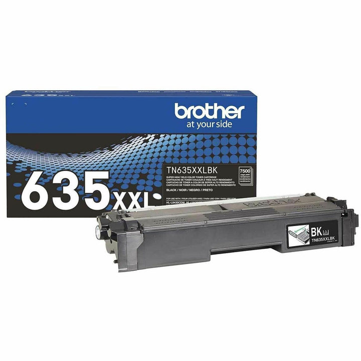 Image of Brother TN635XXLBK Ultra High Yield Toner Cartridge, 7,500 pages, 1 Each