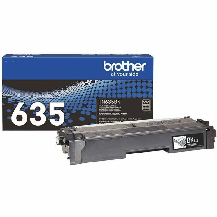 Image of Brother TN635BK Toner Cartridge, 3000 Pages, 1 Each