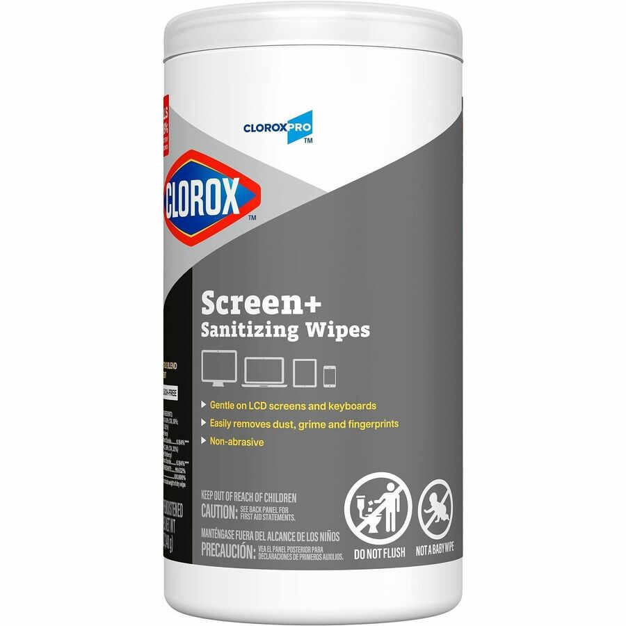 Image of CloroxPro 60724 Screen+ Sanitizing Wipes