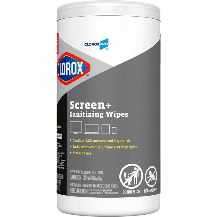 Image of CloroxPro 60724 Screen+ Sanitizing Wipes